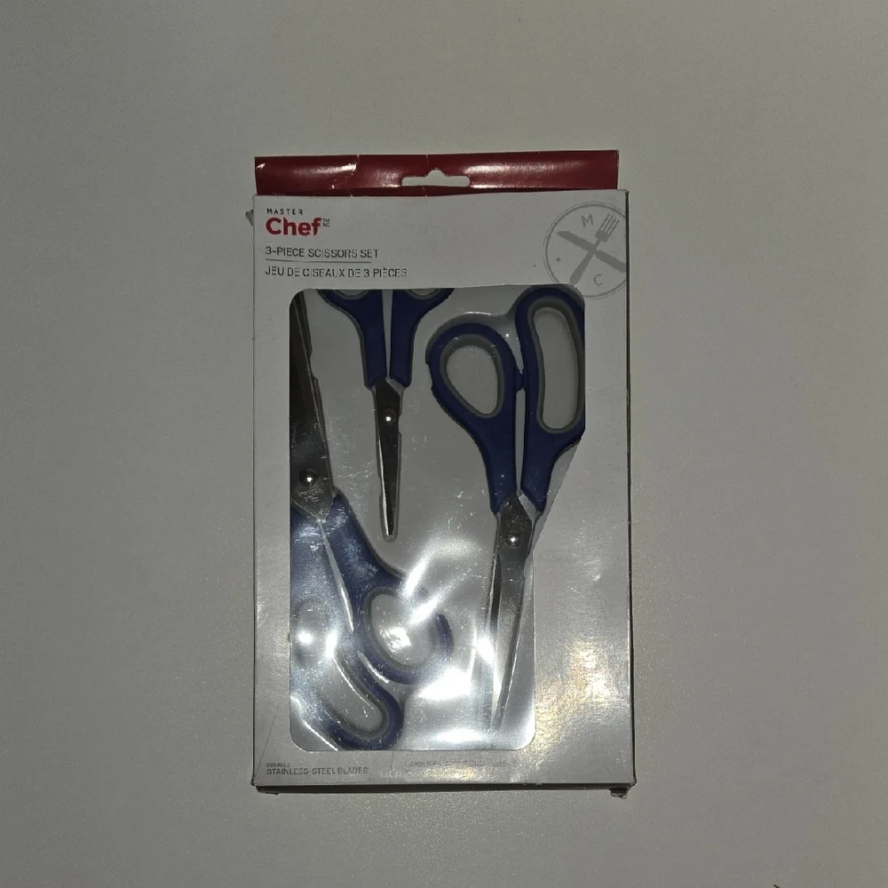Blue Kitchen Scissors Set - Picture 2 of 3